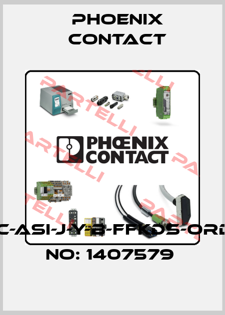 SAC-ASI-J-Y-B-FFKDS-ORDER NO: 1407579  Phoenix Contact