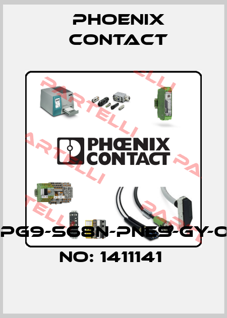 G-INS-PG9-S68N-PNES-GY-ORDER NO: 1411141  Phoenix Contact