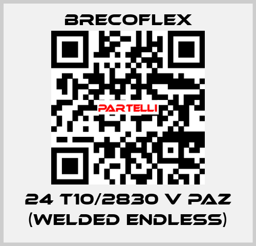 24 T10/2830 V PAZ (WELDED ENDLESS)  Brecoflex