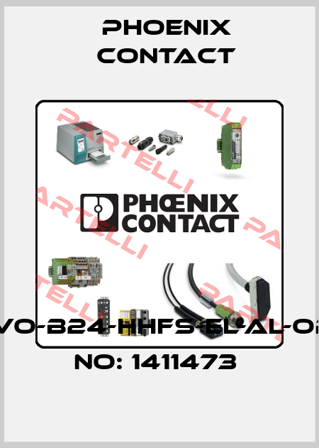 HC-EVO-B24-HHFS-EL-AL-ORDER NO: 1411473  Phoenix Contact