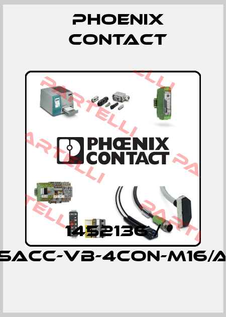 1452136 / SACC-VB-4CON-M16/A Phoenix Contact