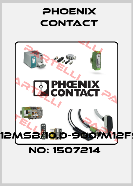 SAC-5P-M12MSB/10,0-900/M12FSB-ORDER NO: 1507214  Phoenix Contact