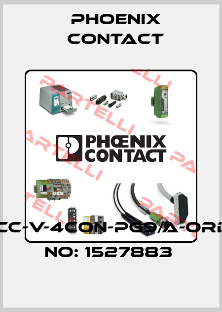 SACC-V-4CON-PG9/A-ORDER NO: 1527883  Phoenix Contact