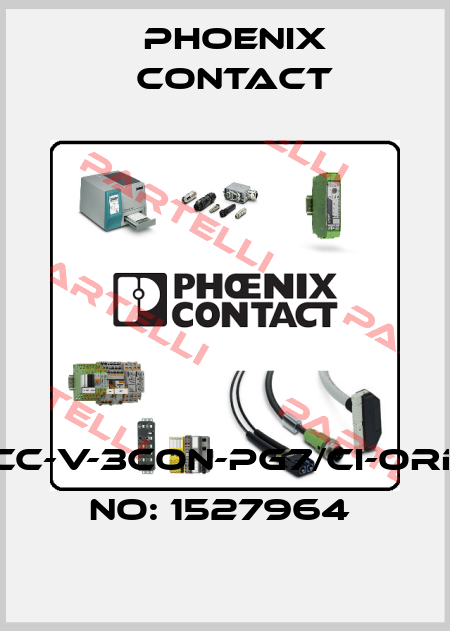 SACC-V-3CON-PG7/CI-ORDER NO: 1527964  Phoenix Contact