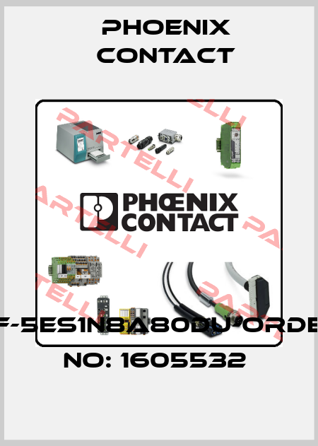 SF-5ES1N8A80DU-ORDER NO: 1605532  Phoenix Contact