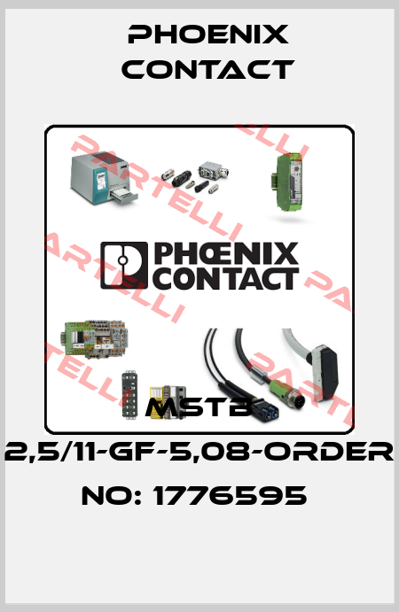 MSTB 2,5/11-GF-5,08-ORDER NO: 1776595  Phoenix Contact