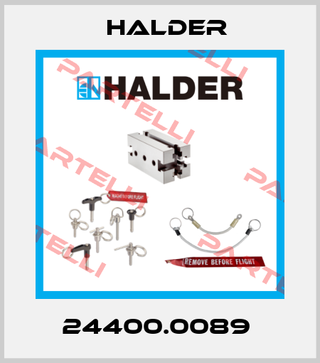 24400.0089  Halder