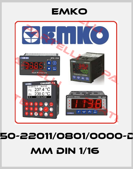 ESM-4450-22011/0801/0000-D:48x48 mm DIN 1/16  EMKO