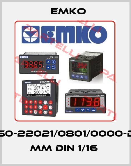 ESM-4450-22021/0801/0000-D:48x48 mm DIN 1/16  EMKO