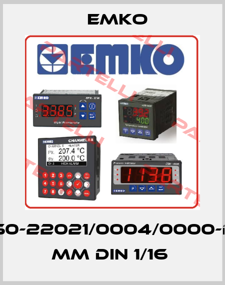ESM-4450-22021/0004/0000-D:48x48 mm DIN 1/16  EMKO