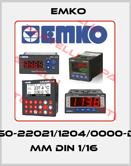 ESM-4450-22021/1204/0000-D:48x48 mm DIN 1/16  EMKO