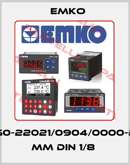 ESM-4950-22021/0904/0000-D:96x48 mm DIN 1/8  EMKO