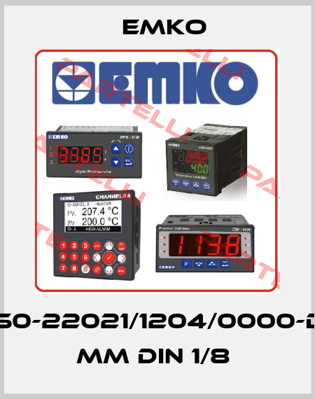 ESM-4950-22021/1204/0000-D:96x48 mm DIN 1/8  EMKO