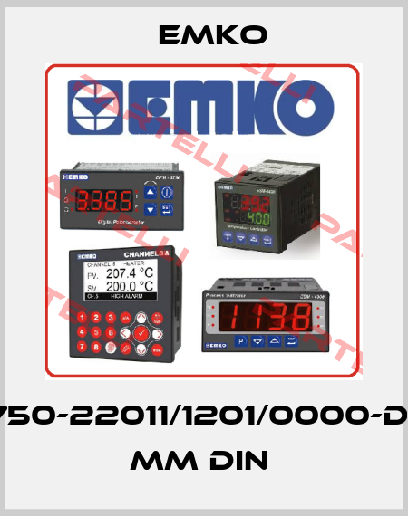 ESM-7750-22011/1201/0000-D:72x72 mm DIN  EMKO