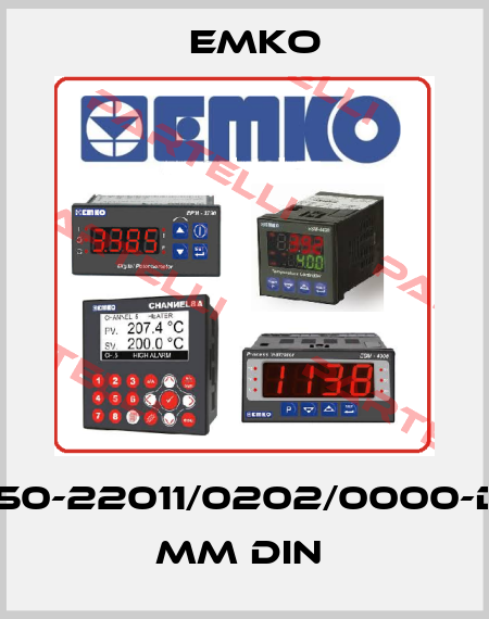 ESM-7750-22011/0202/0000-D:72x72 mm DIN  EMKO