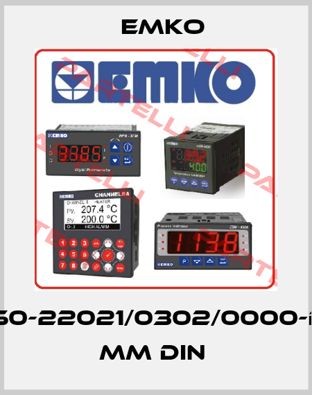 ESM-7750-22021/0302/0000-D:72x72 mm DIN  EMKO