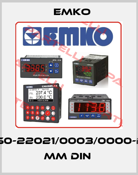 ESM-7750-22021/0003/0000-D:72x72 mm DIN  EMKO