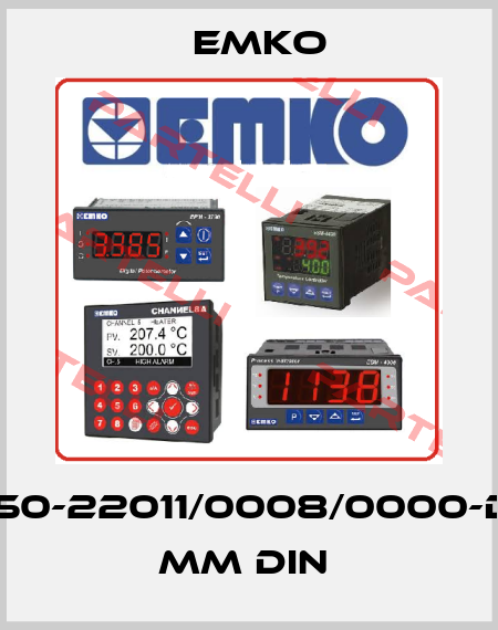 ESM-7750-22011/0008/0000-D:72x72 mm DIN  EMKO