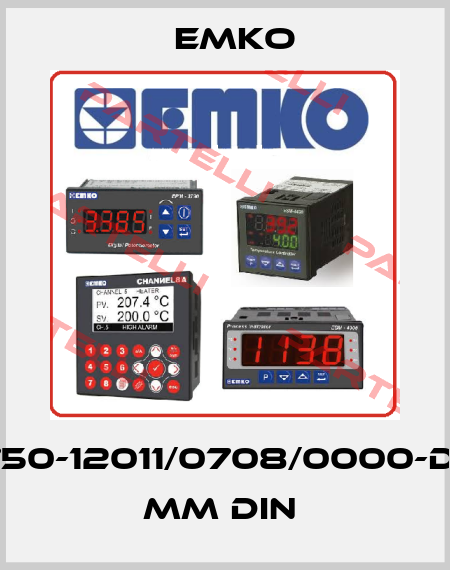 ESM-7750-12011/0708/0000-D:72x72 mm DIN  EMKO