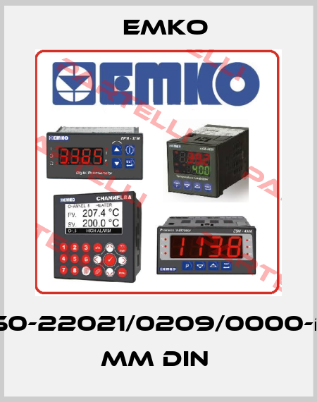 ESM-7750-22021/0209/0000-D:72x72 mm DIN  EMKO