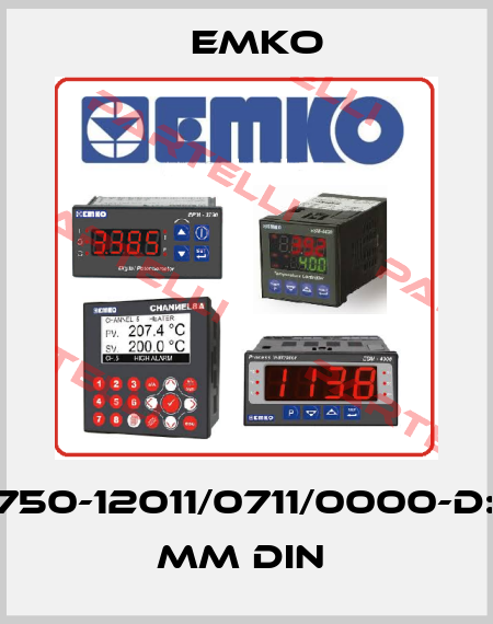 ESM-7750-12011/0711/0000-D:72x72 mm DIN  EMKO