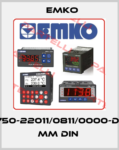 ESM-7750-22011/0811/0000-D:72x72 mm DIN  EMKO