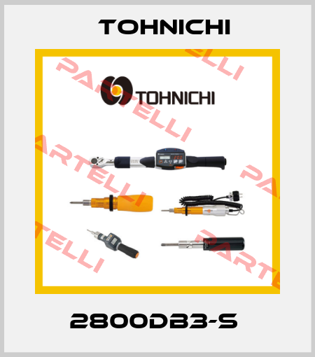 2800DB3-S  Tohnichi