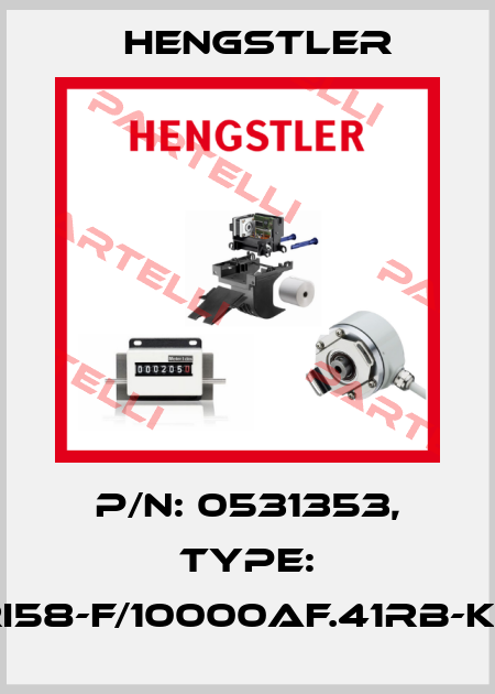 p/n: 0531353, Type: RI58-F/10000AF.41RB-K0 Hengstler