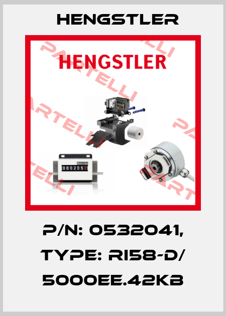 p/n: 0532041, Type: RI58-D/ 5000EE.42KB Hengstler