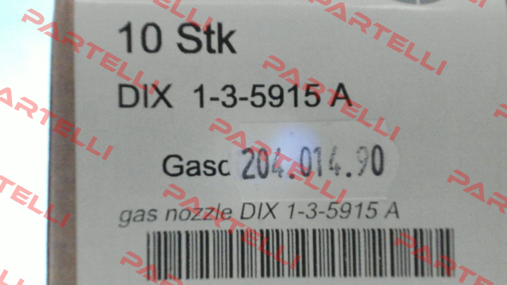 6390159150 / DIX 1-3-5915 A Dinse