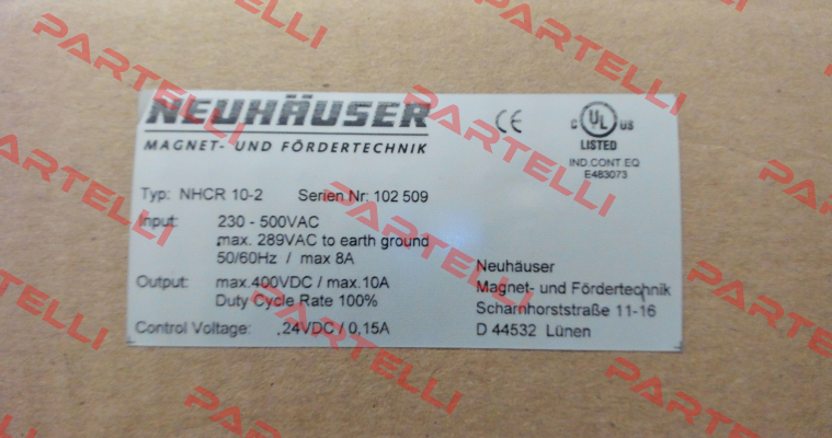 NHCR10-2 Neuhauser