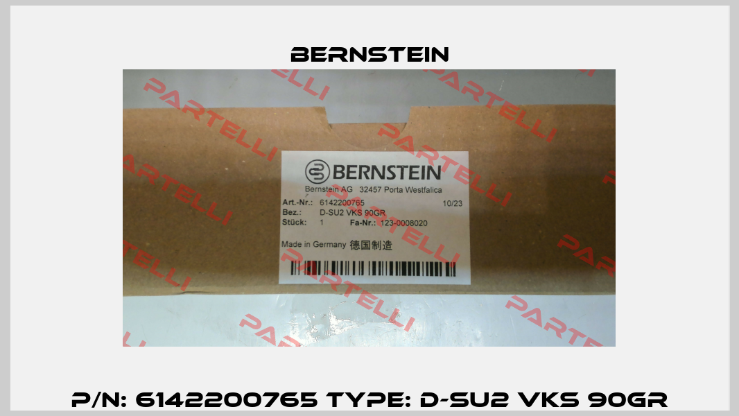 P/N: 6142200765 Type: D-SU2 VKS 90GR Bernstein