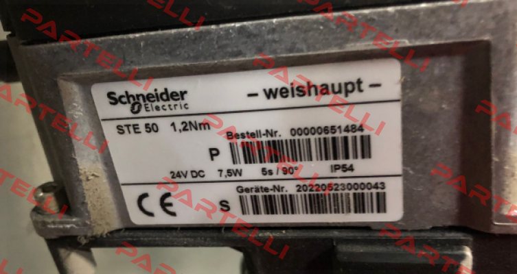 STE 50 Weishaupt