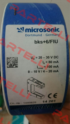 p/n: 14201, Type: bks+6/FIU Microsonic