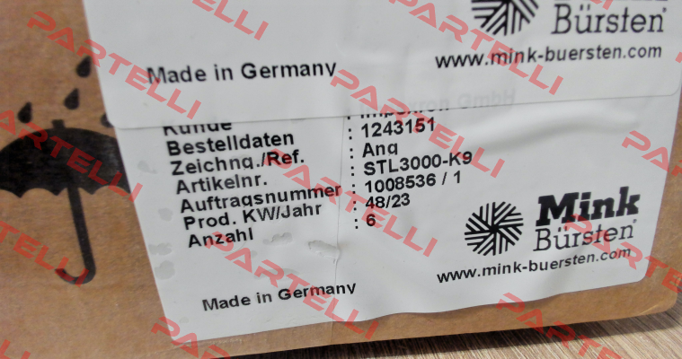 STL3000-K9 Mink Bürsten