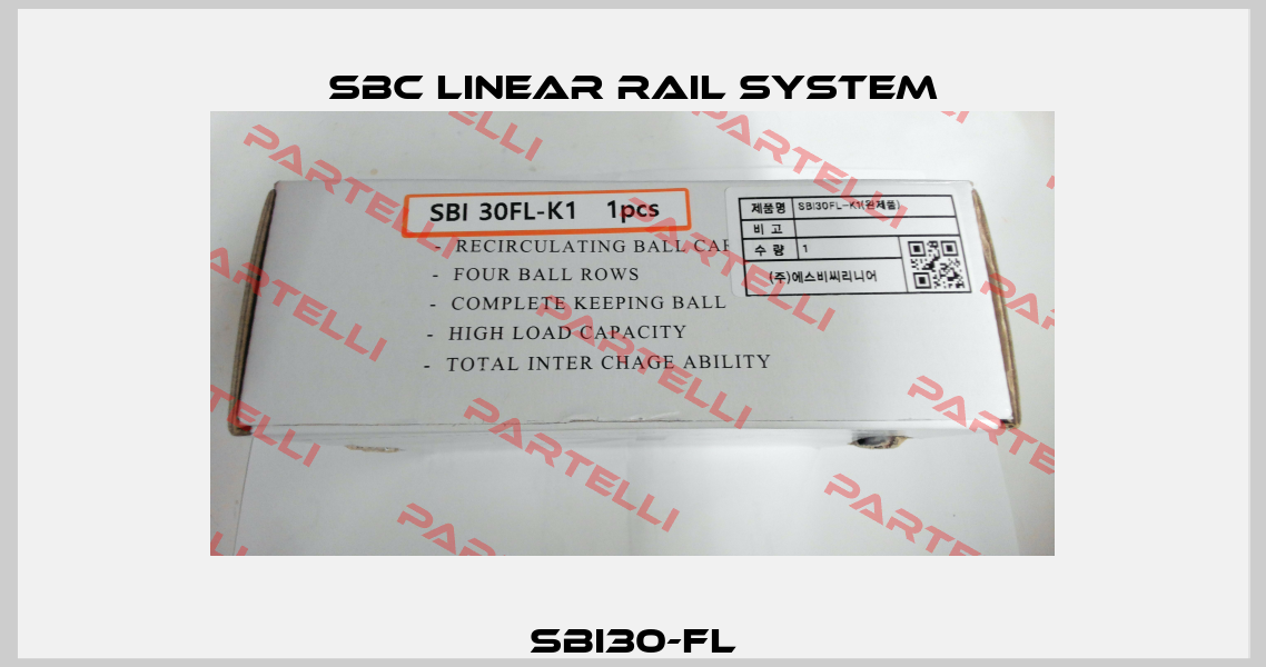 SBI30-FL SBC Linear Rail System