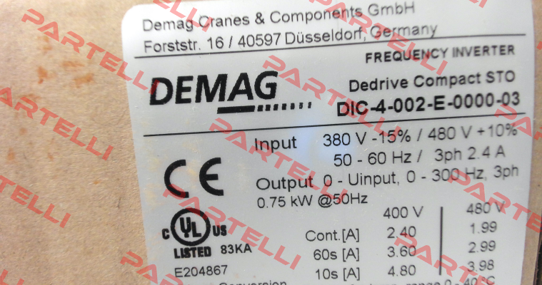 DIC-4-002-E-0000-03 Demag