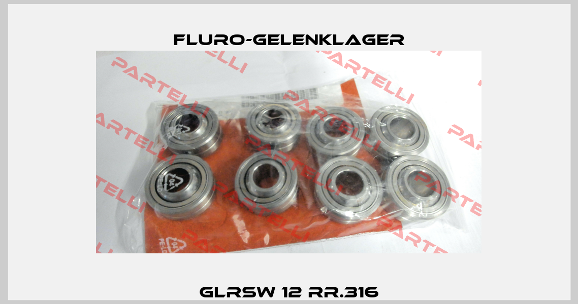 GLRSW 12 RR.316 FLURO-Gelenklager