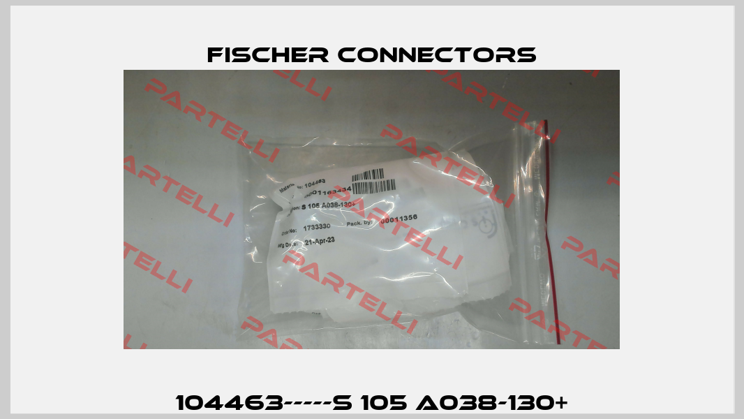104463-----S 105 A038-130+ Fischer Connectors