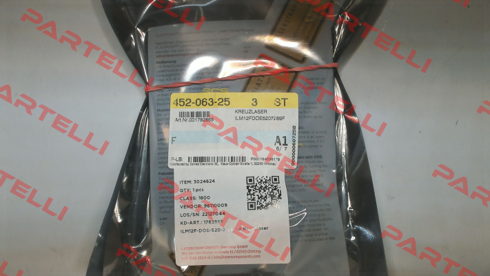 ILM12F-DOE-520-7-289-F Laser Components