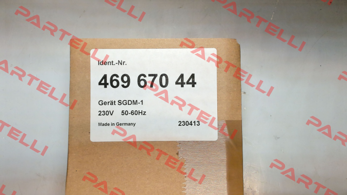 46967044 / SGDM-1 220-240 V Demag