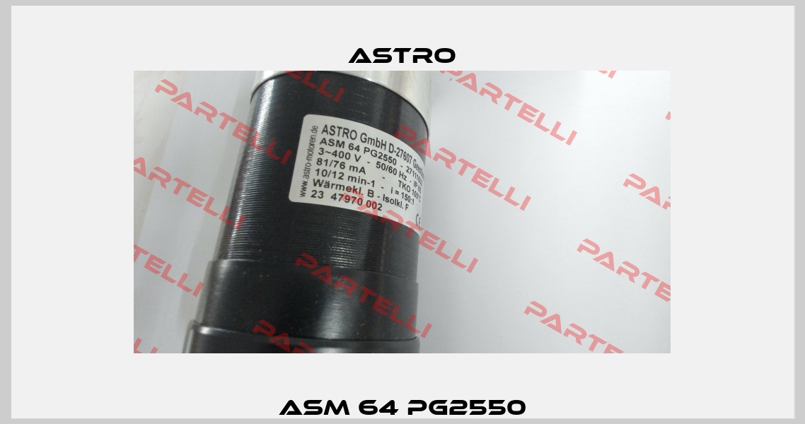 ASM 64 PG2550 Astro