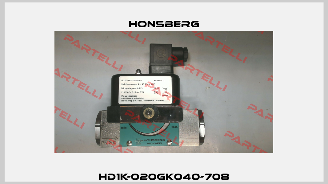 HD1K-020GK040-708 Honsberg