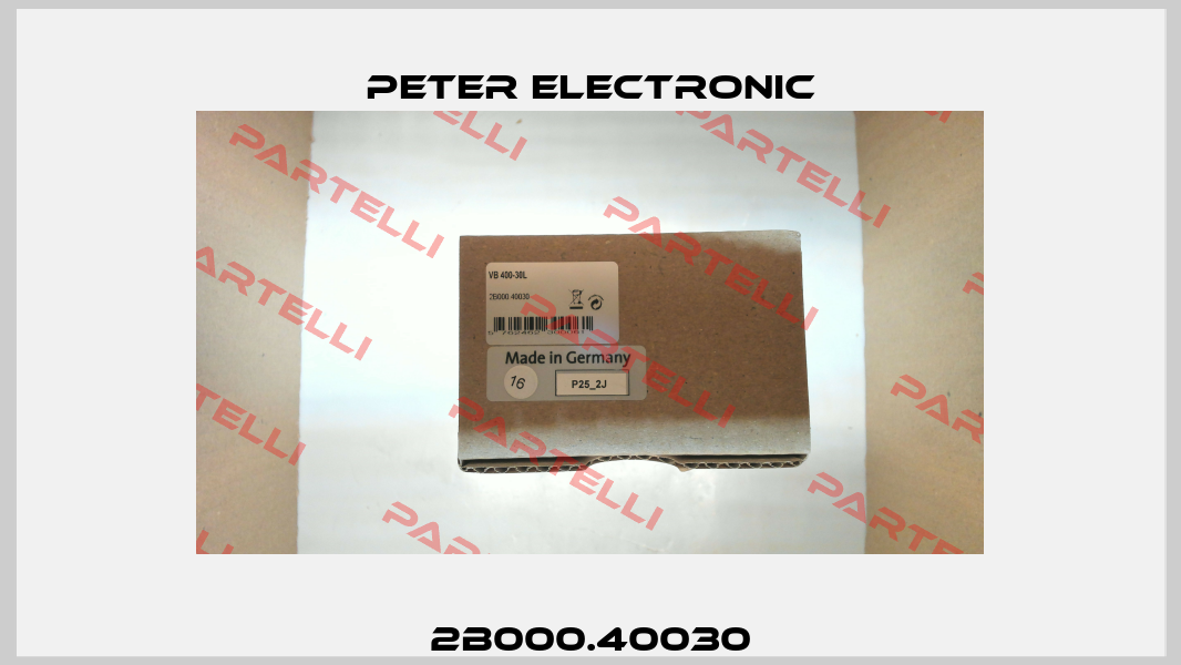 2B000.40030 Peter Electronic