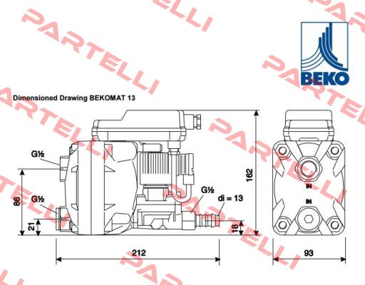 2000021, KA13A10A0  Beko