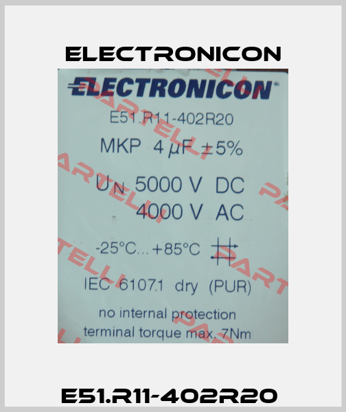 E51.R11-402R20  Electronicon