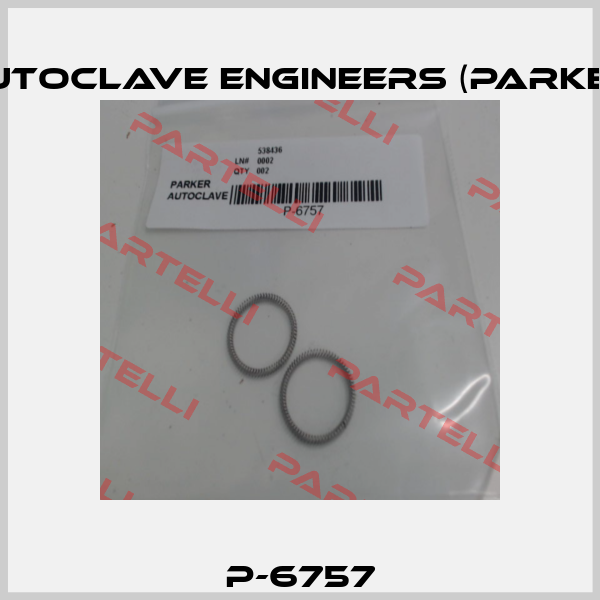 P-6757 Autoclave Engineers (Parker)