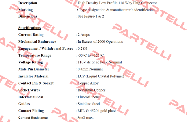HDLP21118UMDDA0P0 Hypertac (brand of Smiths Interconnect)