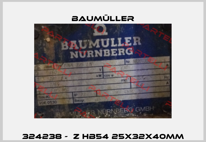 324238 -  Z HB54 25x32x40mm Baumüller