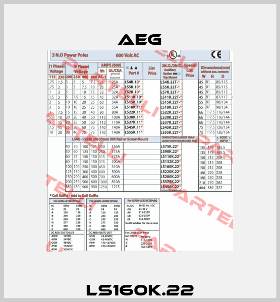 LS160K.22 AEG